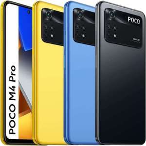 Smartphone 6.43" Xiaomi POCO M4 Pro - 4G, AMOLED FHD+ 90Hz, Helio G96, RAM 6 Go, 128 Go, 64+8+2 MP, 5000 mAh (Entrepôt France)