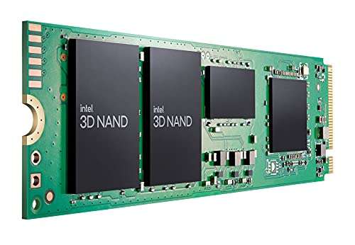 SSD interne M.2 Intel Série 670p NVMe - 512 Go, QLC 3D4, jusqu'à 3000/1600 mb/s