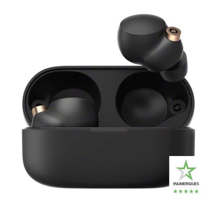 Écouteurs intra-auriculaires sans fil Sony WF-1000XM4 - Réduction de bruit active ANC