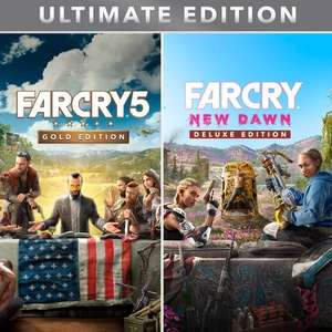 Pack Far Cry Ultimate: FC 5 Gold + FC New Dawn Deluxe + FC 3 Classic sur Xbox One & Series XIS (Dématérialisé, store Argentine)