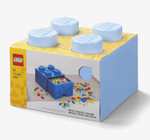 Boîte de Rangement Lego - Bleu, Noir ou Blanc