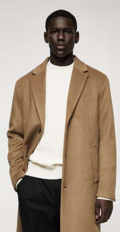 Manteau Oversize en Laine Recyclée - 2 coloris