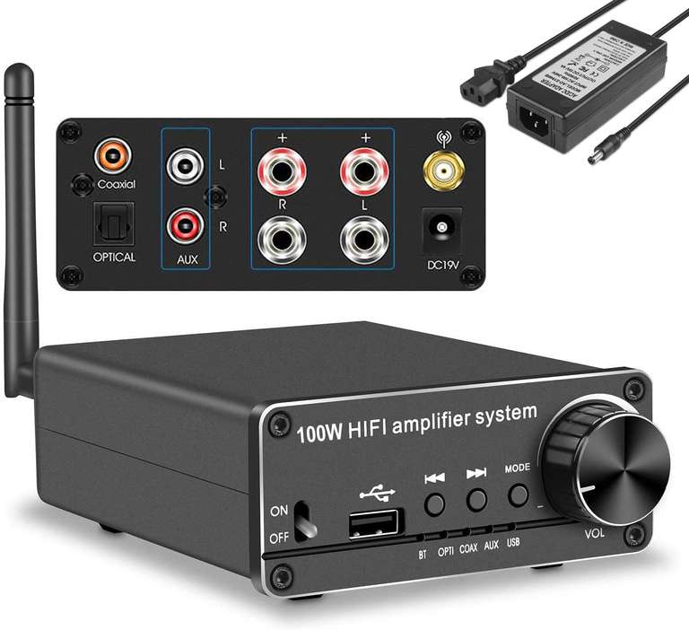 Convertisseur audio digital USB Koqeiey - coaxial optique/spdif/toslink aux  entrées RCA vers 2 canaux –