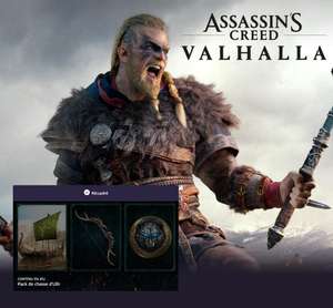 [Prime Gaming] Pack de chasse d'Ullr comprenant un pack naval, un bouclier et un arc sur Assassin's Creed Valhalla (Dématérialisé)