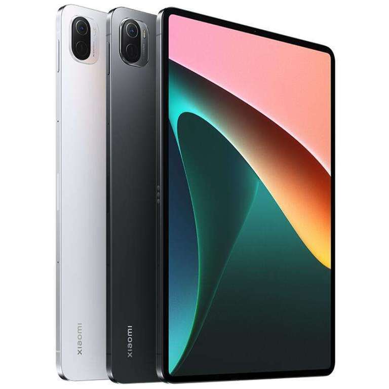 Tablette 11" Xiaomi Pad 5 - WQHD+ 120 Hz, Snapdragon 860, RAM 6 Go, 128 Go, Gris ou Blanc (256 Go à 297.42€) - Entrepôt France