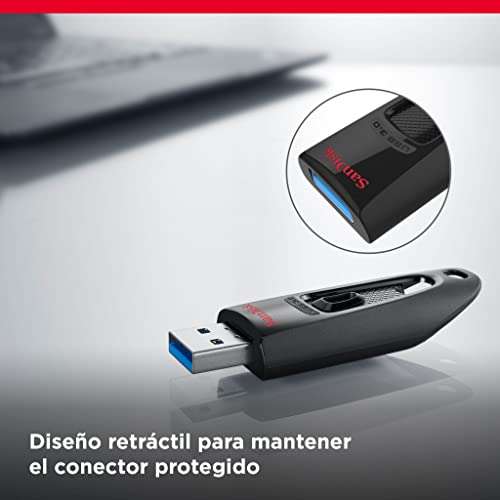 Clé USB 3.0 SanDisk Ultra (‎SDCZ48-512G-G46) - 512 Go