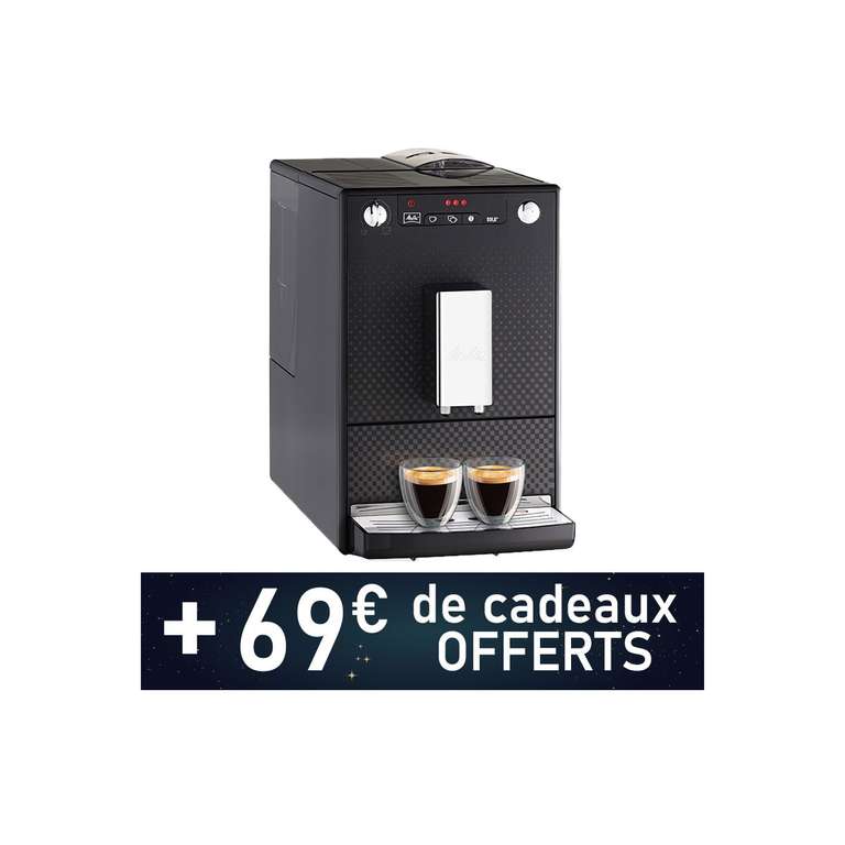 Machine à café en grains Melitta Caffeo Solo 950-333 Edition Deluxe + 69€ de cadeaux offerts (coffee-webstore.com)