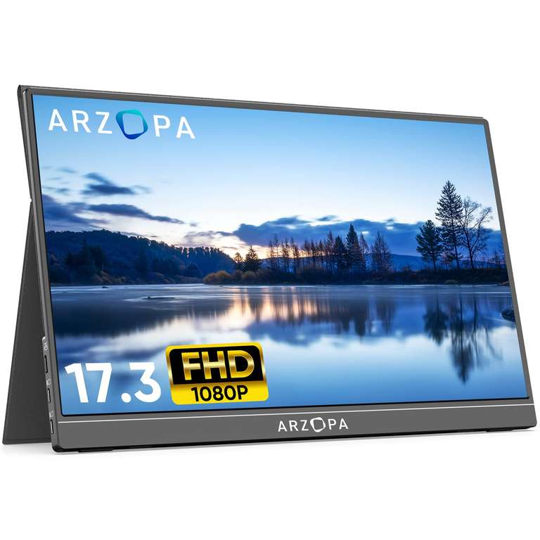 Ecran portable 17.3 Arzopa A1 Max - FHD, 100% sRGB, IPS (vendeur