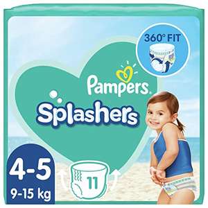 Paquet de 11 Culottes de Bain Pampers Splashers - T4-5 (9-15 Kg)