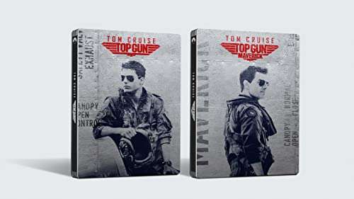 Coffret 2 Films Top Gun (Top Gun: Maverick et Top Gun) Collection Superfan Edition Collector (2 4K Ultra HD + 2 Blu-Ray Disc + Goodies)