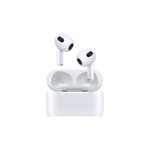 Ecouteurs sans fil Apple AirPods 3 + boitier de charge Lightning (154,99€ via le code RENTREE20 pour les nouveaux clients)