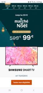 Offre BBox Ultym Smart TV avec télé Samsung Qled TQ43Q60C 43" prix pour 2 ans