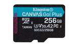 Carte SD Kingston Canvas Go Plus - SDCG3, 256Go (vendeur tiers)