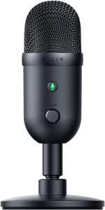 Micro Razer Seiren V2 X - Microphone 25mm, Directivité supercardioïde, Limiteur de Gain, Contrôle du Microphone, Amortisseur de Chocs