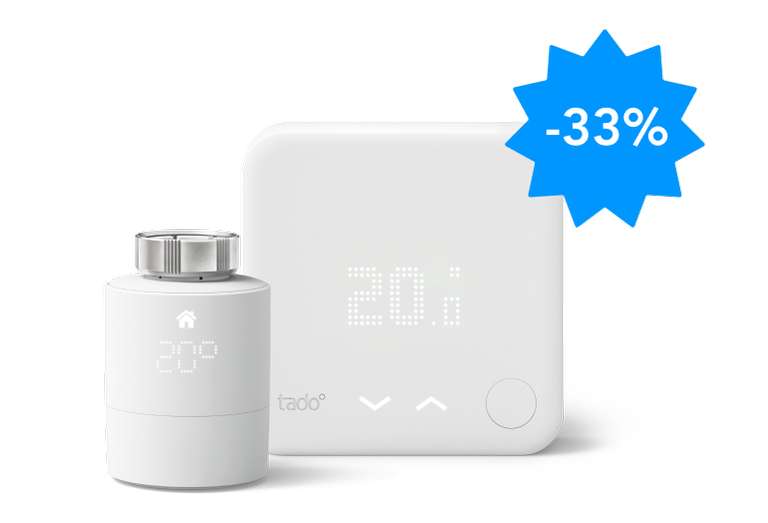 33% de remise sur les add-on chez TADO ex : Smart Radiator Thermostat