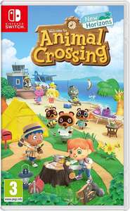 Animal Crossing: New Horizons sur Switch (pochette NL, frontaliers Belgique)