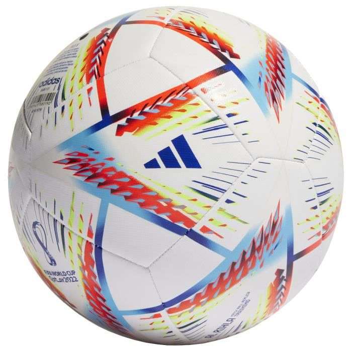 Ballon de football Adidas AL RIHLA WC22 Blanc/Pantone - taille 5