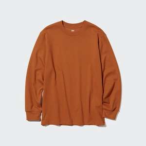 T-shirt manches longues Uniqlo - Taille XS - Orange