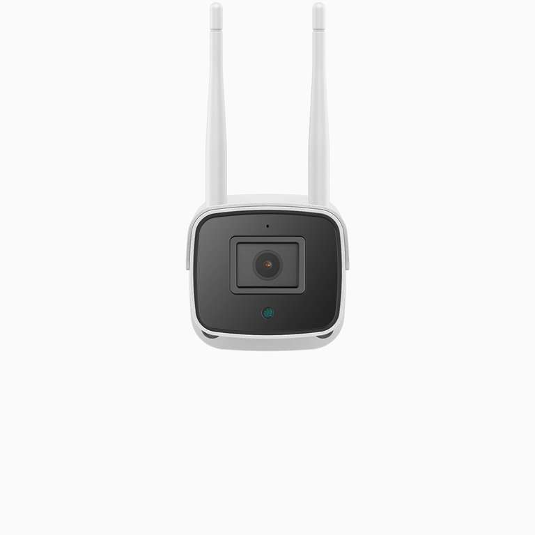 Caméra de surveillance WiFi ANNKE W300 - 2K, 3MP, IP66, Vision nocturne, Audio bidirectionnelle, Compatible Alexa