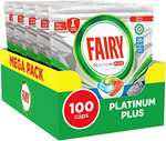 Lot de 100 capsules lave vaisselle Fairy Platinum Plus All In One (5x20 capsules)