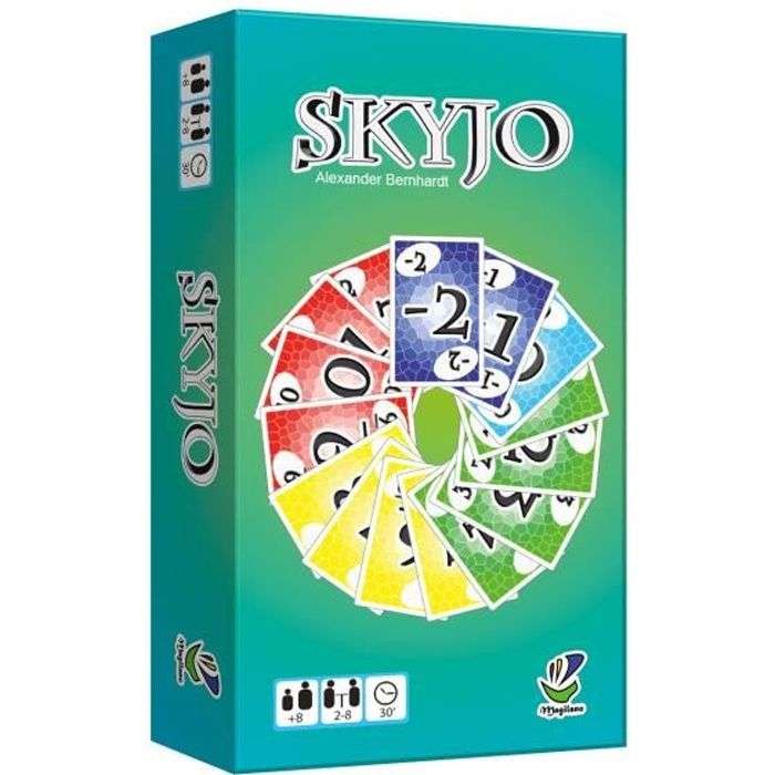 Jeu de société Skyjo, 2 à 8 joueurs - A partir de 8 ans