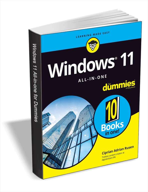 Ebook gratuit: Windows 11 All-in-One For Dummies (Dématérialisé - Anglais)