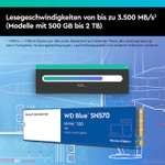 SSD interne NVMe M.2 PCIe 3.0 Western Digital WD Blue SN570 - 2 To (WDS200T3B0C)