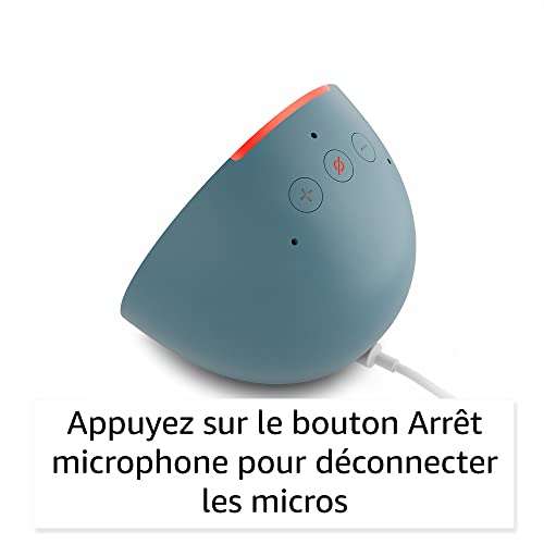 Enceinte connectée Amazon Echo Pop (2023) - Compacte,Alexa + Prise Connectée Meross Smart plug ou Ampoule connectée Sengled