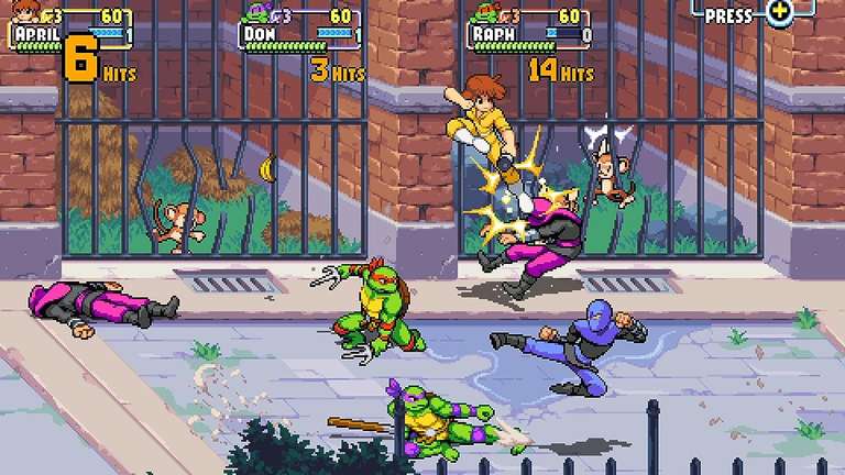 Teenage Mutant Ninja Turtles: Shredder's Revenge sur PS5 (Via Retrait Magasin)
