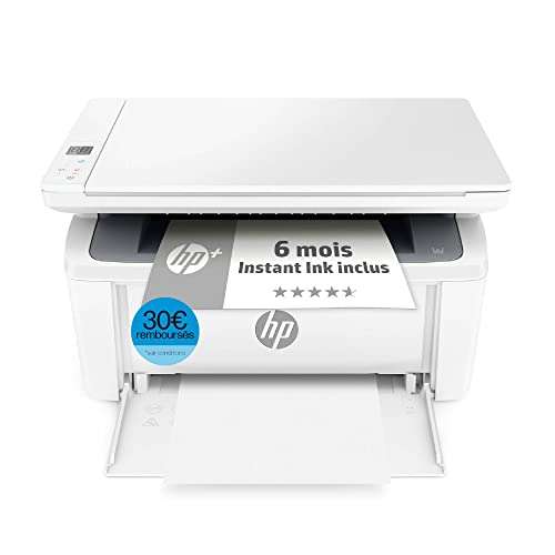 Imprimante Multifonction HP LaserJet M140we avec 6 mois d'Instant Ink via HP+ (Via ODR de 30€)