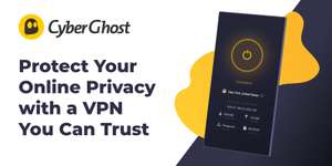 Cyber Ghost VPN 24 mois + 4 mois gratuits