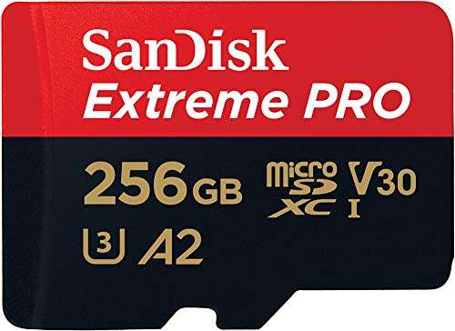 Carte microSDXC SanDisk Extreme Pro - 256 Go