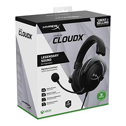 Casque Gamer filaire HyperX CloudX pour Xbox (Via coupon)