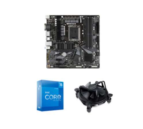 Kit d'évolution PC - Processeur Intel Core i5 12400F + Carte mère Gigabyte B660M DS3H + Carte graphique Nvidia GeForce RTX 3060 Ti (8 Go)