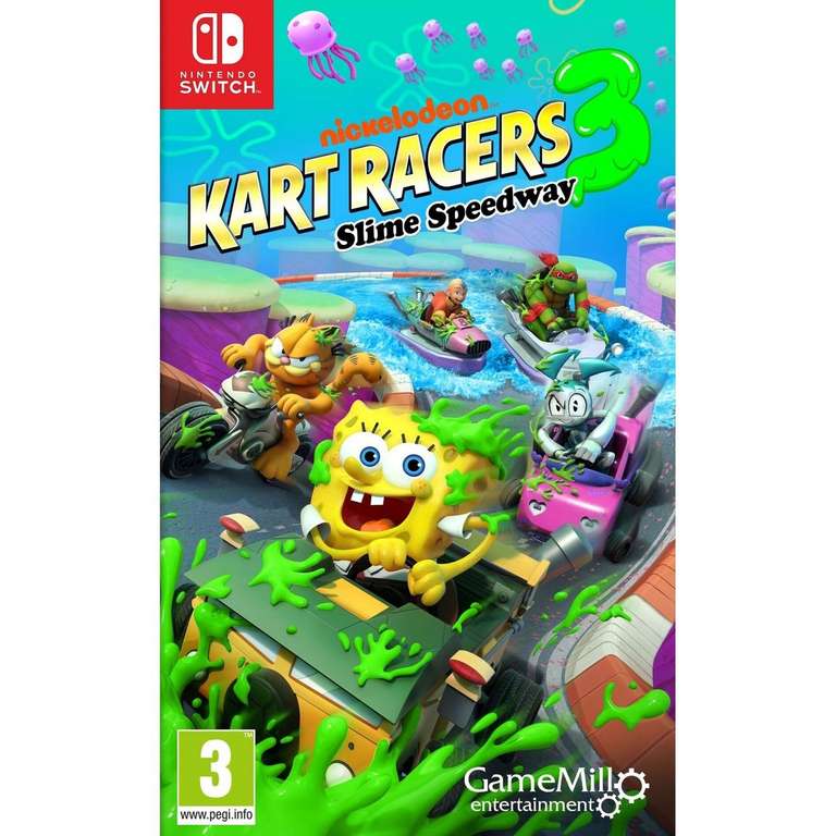 Nickelodeon Kart Racers 3 : Slime Speedway sur Switch