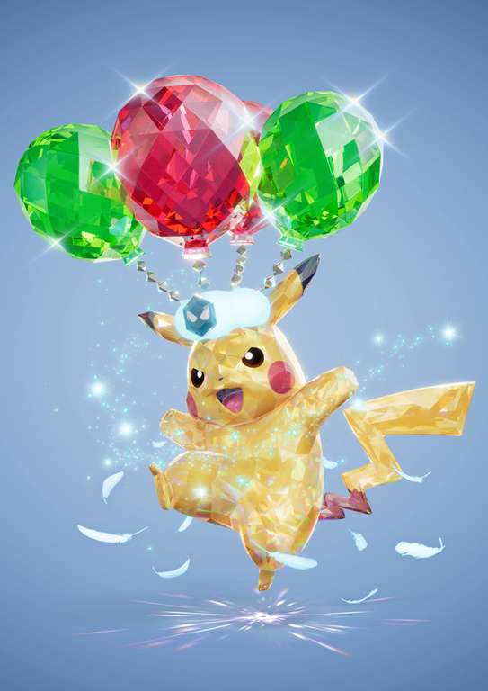 Pikachu spécial (Téracristal) offert sur Pokémon Écarlate & Violet (Dématérialisé)