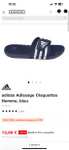 Claquettes Adidas Adissage pour Homme - Noir ou Bleu, Tailles 36 2/3 à 50