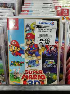 Sélection de jeux Nintendo Switch en promotion (Ex: Super Mario 3D all stars) - Rouen (76)