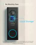 Kit sonnette vidéo 2K sans fil avec batterie Eufy Security Doorbell avec Homebase (vendeur tiers)
