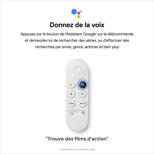 Google Chromecast avec Google TV (Version 4K)
