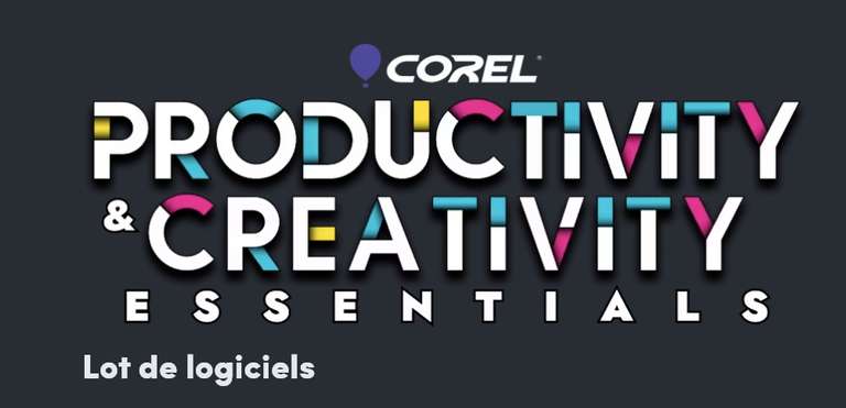 Corel productivity creativity essentials_software bundle (Dématérialisé)