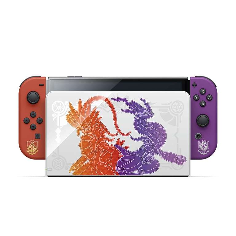 Console Nintendo Switch OLED edition Pokemon Ecarlate et Violet (frais de douane et de port inclus)