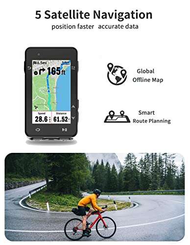 Compteur de vélo GPS iGPSport iGS630 (Vendeur Tiers)
