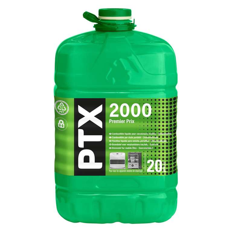 Bidon de Pétrole 20L : PTX 2000 Combustible