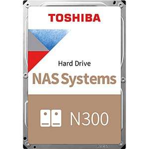 Disque dur interne 3.5" NAS Toshiba N300 (HDWG480UZSVA) - 8 To, CMR, 7200 rpm