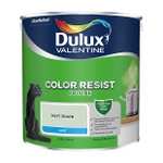 Sélection de peintures Dulux en Destockage - Ex : Peinture murs et boiseries Dulux Valentine Color Resist cuisine mat - Vert saule, 2,5L