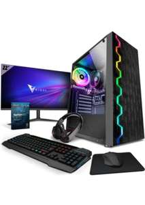 PC Gamer Vibox VI-12 - 22", AMD Ryzen 3200GE, Radeon Vega 8 Graphiques, 16Go RAM, 480Go SSD (Vendeur tiers)