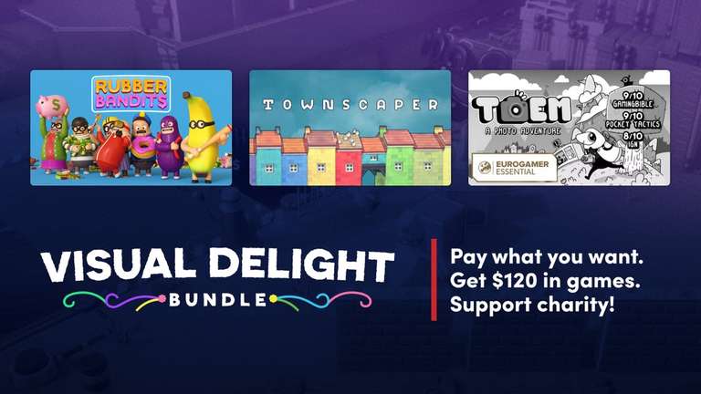 Visual Delight bundle - Townscaper sur PC dès 1€ (Dématérialisé - Steam)