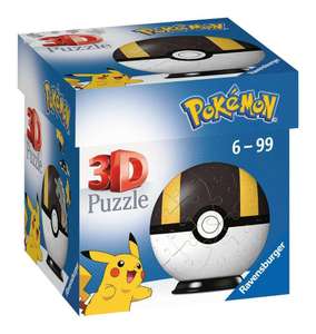 Lot de 2 Puzzle 3D Ball - Hyper Ball Pokémon Ravensburger
