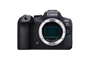 Appareil photo hybride Canon EOS R6 Mark II + objectif Canon RF 35mm f/1.8 Macro IS STM + Canon RF 85mm f/2 (Via 425€d' ODR)